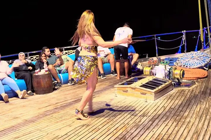 Dinner Cruise with Oriental Show & Seafood Buffet from Sharm El Sheikh 